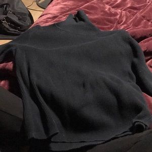 Black turtle neck